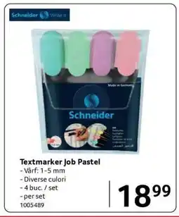 Selgros Textmarker Job Pastel Ofertă
