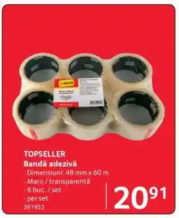 Selgros TOPSELLER Bandă adezivă Ofertă
