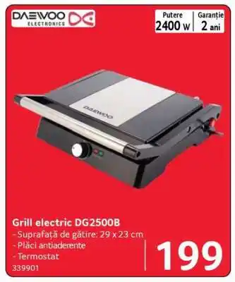 Selgros Grill electric DG2500B Ofertă