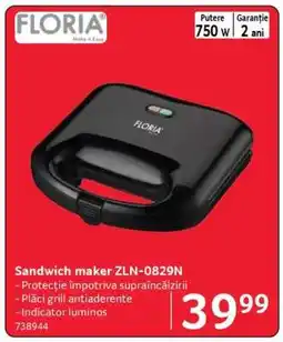 Selgros Sandwich maker ZLN-0829N Ofertă
