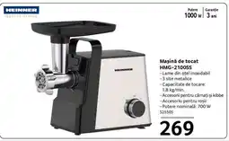 Selgros Mașină de tocat HMG-2100SS Ofertă