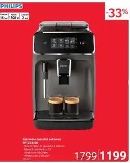Selgros Espressor complet automat EP1224/00 Ofertă