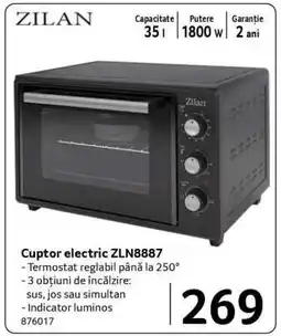 Selgros Cuptor electric ZLN8887 Ofertă