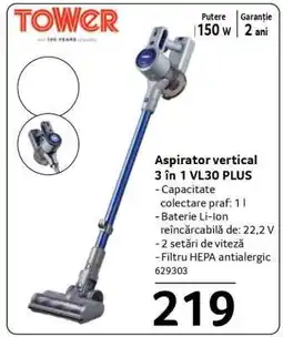 Selgros Aspirator vertical 3 in 1 VL30 PLUS Ofertă