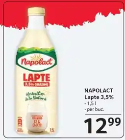Selgros NAPOLACT Lapte 3,5% Ofertă