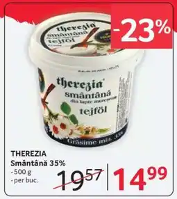Selgros THEREZIA Smântână 35% Ofertă