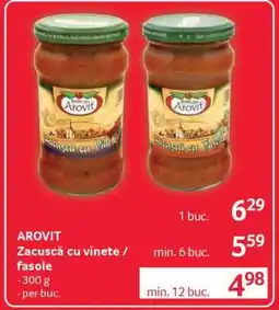 Selgros AROVIT Zacuscă cu vinete / fasole Ofertă