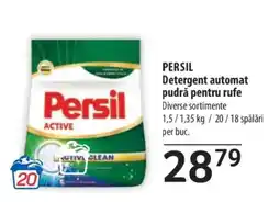 Selgros PERSIL DETERGENT AUTOMAT PUDRĂ PENTRU RUFE Ofertă