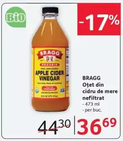 Selgros BRAGG Oțet din cidru de mere nefiltrat Ofertă