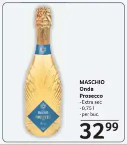Selgros MASCHIO Onda Prosecco Ofertă