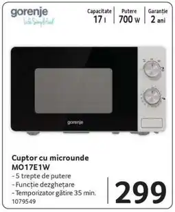 Selgros Cuptor cu microunde MO17E1W Ofertă