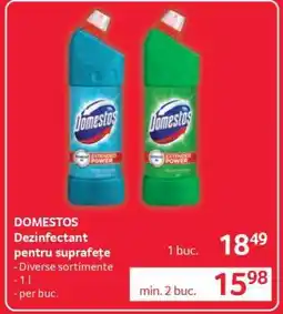 Selgros DOMESTOS Dezinfectant pentru suprafeţe Ofertă
