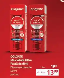 Selgros COLGATE Max White Ultra Pastă de dinți Ofertă