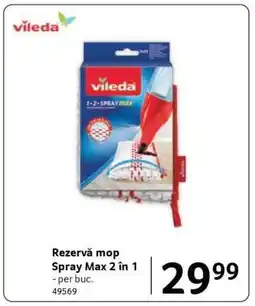 Selgros Rezervă mop Spray Max 2 în 1 Ofertă