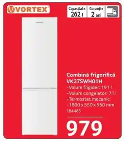 Selgros Combină frigorifică VK27SWH01H Ofertă