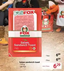 Selgros Salam sandwich toast Ofertă