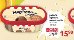 Selgros NAPOCA Înghețată cacao / vanilie Ofertă