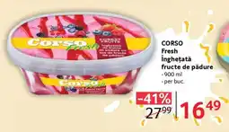 Selgros CORSO Fresh Înghețată fructe de pădure Ofertă