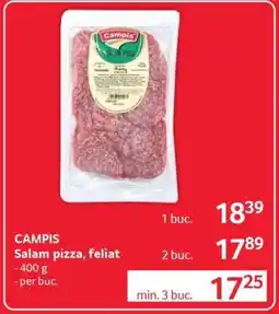 Selgros CAMPIS Salam pizza feliat Ofertă