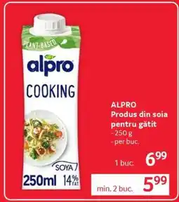 Selgros ALPRO Produs din soia pentru gătit Ofertă