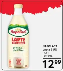 Selgros NAPOLACT Lapte 3,5% Ofertă