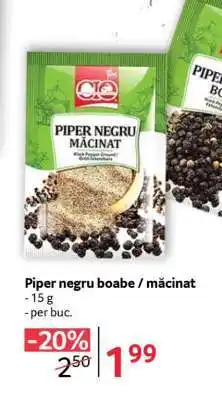 Selgros Piper negru boabe / măcinat Ofertă