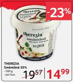 Selgros THEREZIA Smântână 35% Ofertă