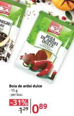 Selgros Boia de ardei dulce Ofertă