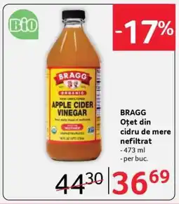 Selgros BRAGG Oțet din cidru de mere nefiltrat Ofertă