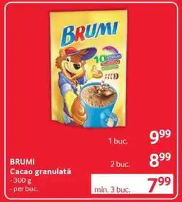 Selgros BRUMI Cacao granulată Ofertă