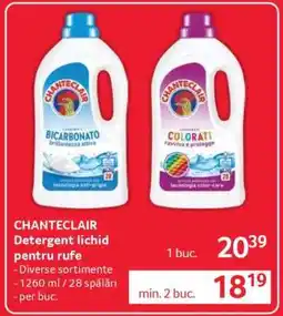 Selgros CHANTECLAIR Detergent lichid pentru rufe Ofertă