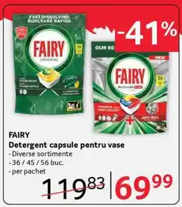 Selgros FAIRY Ofertă
