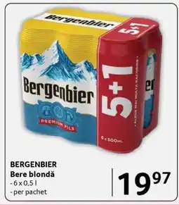 Selgros BERGENBIER Bere blondă Ofertă
