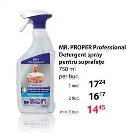 Selgros MR. PROPER Professional Detergent spray pentru suprafețe Ofertă