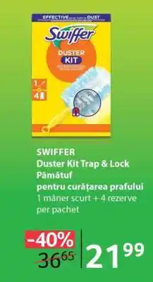 Selgros SWIFFER Duster Kit Trap & Lock Pămătuf Ofertă