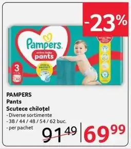 Selgros PAMPERS PANTS Ofertă