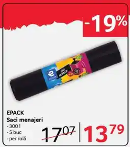 Selgros EPACK Saci menajeri Ofertă