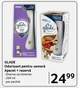 Selgros GLADE Odorizant pentru cameră Aparat + rezervă Ofertă