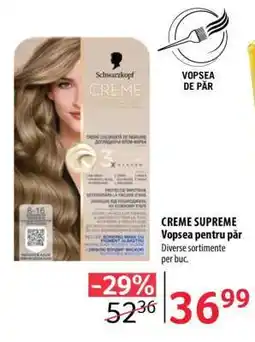 Selgros Creme Supreme Vopsea pentru păr Ofertă