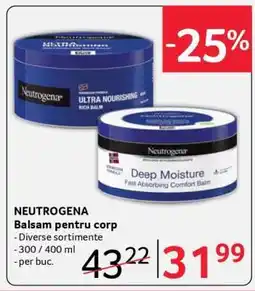 Selgros NEUTROGENA Balsam pentru corp Ofertă
