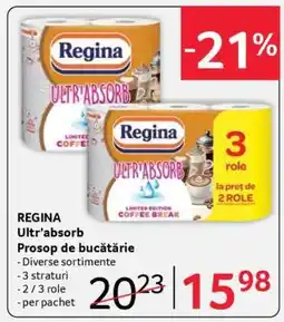 Selgros REGINA Ultr’absorb Prosop de bucătărie Ofertă