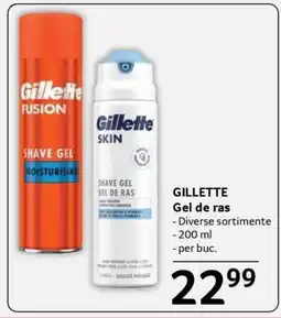 Selgros GILLETTE Gel de ras Ofertă