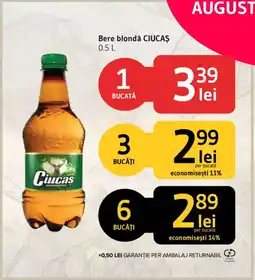 Supeco Bere blondǎ CIUCAȘ Ofertă
