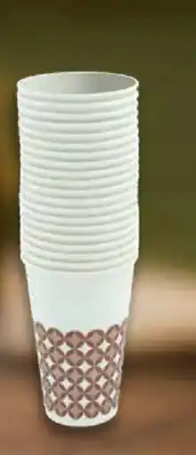 Supeco Set 20 pahare din carton Ofertă