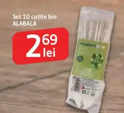 Supeco Set 10 cuţite bio ALABALA Ofertă
