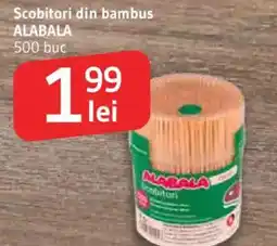 Supeco Scobitori din bambus ALABALA Ofertă