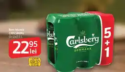 Supeco Bere blondǎ CARLSBERG Ofertă