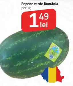 Supeco Pepene verde România Ofertă