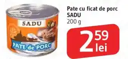 Supeco Pate cu ficat de porc SADU Ofertă