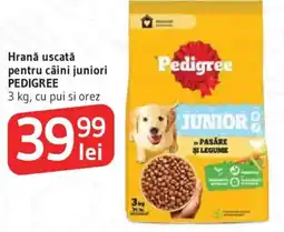 Supeco Hrană uscată pentru câini juniori PEDIGREE Ofertă